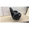 Image 2 : Black Faux Leather Childs Hand-Shaped Novelty Swivel Chair
