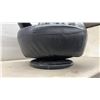 Image 5 : Black Faux Leather Childs Hand-Shaped Novelty Swivel Chair
