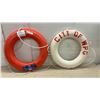 Image 1 : Dolphin 24" Life Buoy Ring with Rope and City of Winnipeg Life Buoy Ring