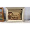 Image 7 : Four Framed Landscape Paintings Including E. Mitchell Watermill and Covered Bridge Scenes, Largest