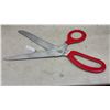 Image 1 : Giant Ceremonial Ribbon-Cutting Scissors with Red Plastic Handles36" End to End