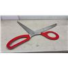 Image 3 : Giant Ceremonial Ribbon-Cutting Scissors with Red Plastic Handles36" End to End