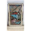 Image 5 : Two Framed Abstract Paintings Including Nu-Leger Signed Work, Largest 41 x 23"