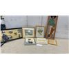 Image 1 : Vintage Framed Gravel Art of Woman Playing Conga Drum, 1960s-1970s, and More, Largest 10 x 21". Cat