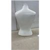 Image 2 : White Female Torso Mannequin, Headless Display Form, 21" High