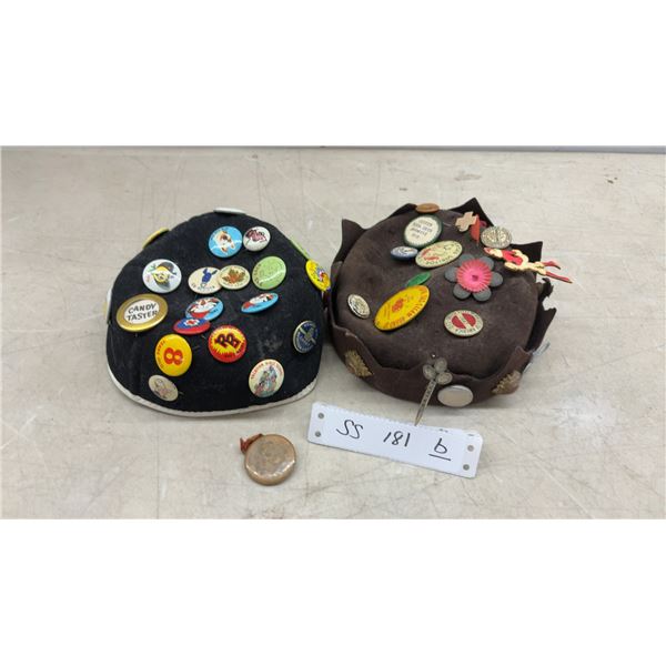 Vintage Collection of Pin-Back Buttons