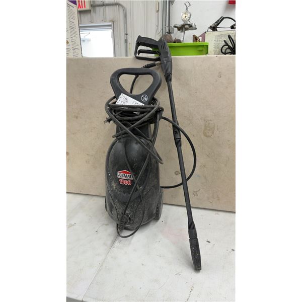 Jobmate 1500 Electric Pressure Washer with Spray Gun and Wand