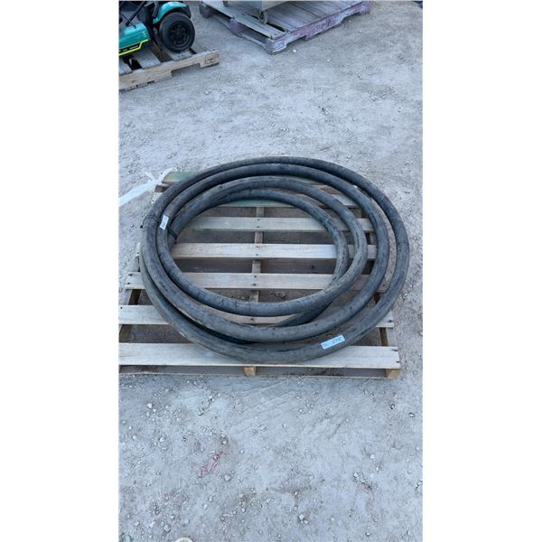 Heavy-Duty Industrial Transfer Hose with Quick-Connect Fittings