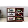 Image 4 : Miniature Die-Cast Vintage Automobile Collection with Wooden Display Cases and More