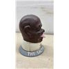 Image 2 : Smilin' Sam from Alabam' the Salted Peanut Man Cast Iron Mechanical Bank