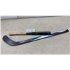 Image 1 : Mini Goldeyes Baseball Bat and Bauer Vapor FlyLite Hockey Stick