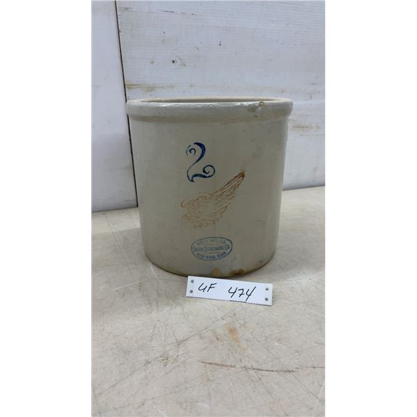 Red Wing Union Stoneware Co. 2-Gallon Crock Minnesota