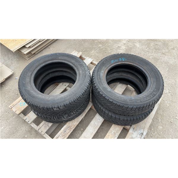 Set of 4 Goodyear Ultra Grip Winter Tires 185/65R14