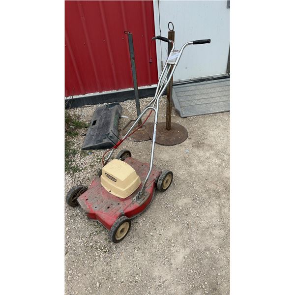 Vintage Craftsman Eager-1 Electric Rotary Lawn Mower, Late 1960s to Early 1970s