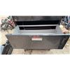 Image 3 : Black Four-Drawer Lateral Filing Cabinet on Casters