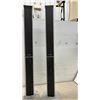 Image 4 : Set of Three Panasonic SB-FS72 Tower Speakers, 4 Ohm Impedance, 90 Watt Max Input Power