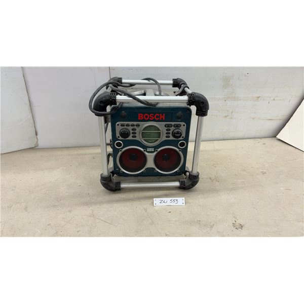 Bosch Power Box PB10-CD Jobsite Radio with CD Player and Battery Charger