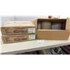 Image 1 : Two Rolls & Part Roll Vinylasa TPR Wall Base Line 282553 Light Beige 80' X 4 x 1/8"