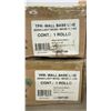 Image 2 : Two Rolls & Part Roll Vinylasa TPR Wall Base Line 282553 Light Beige 80' X 4 x 1/8"