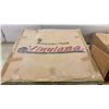 Image 3 : Two Rolls & Part Roll Vinylasa TPR Wall Base Line 282553 Light Beige 80' X 4 x 1/8"