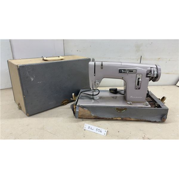 Kenmore Portable Electric Sewing Machine with Carrying Case, Circa 1950s-1960s