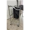 Image 3 : Mainstays Garment Rack 30 x 68 x 17 1/2" and Rolling Laundry Sorter with 2 Bags