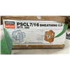 Image 5 : Simpson Strong-Tie L70Z Angle Connectors, PSCL7/16 Sheathing Clips, Elbows and More