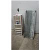 Image 1 : GSC 7-Drawer Plastic Storage Chests and 4 Tier Chrome Wire Shelving Unit, NO Poles/ Support Rails