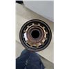 Image 2 : Antique Wooden Spoke Metal Rim and Hub Band Rustic Decore
