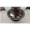 Image 3 : Antique Wooden Spoke Metal Rim and Hub Band Rustic Decore