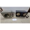 Image 1 : General Electric Model H-62 AM Radio and Philco Model 46-420 AM Clock Radio, Circa 1946-1949