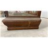 Image 11 : Antique Oak and Glass General Store Display Case with Sliding Doors and 2 Glass Shelves, 41 x 28 x