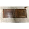 Image 4 : Antique Quartersawn Oak Mission Style Sideboard Buffet with 2 Doors, 3 Drawers, 38 x 48 x 20 1/2"