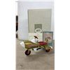 Image 4 : Hallmark Kiddie Car Classics Atomic Missile Pedal Airplane Replica, Ranch Wagon, and More