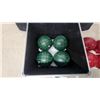 Image 3 : St. Pierre Bocce Ball Set with Eight Balls, Pallino, and Hard-Sided Carrying Case