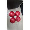 Image 4 : St. Pierre Bocce Ball Set with Eight Balls, Pallino, and Hard-Sided Carrying Case