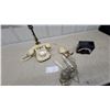 Image 1 : Vintage Northern Electric 1500 Series Rotary Dial Telephone Lamp, Vintage Mic Metronome and More