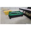 Image 7 : Miniature Tabletop Pool Table with Cues, Assorted Billiard Balls, and More