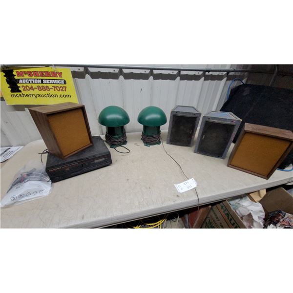 Lloyds Compact Disc Player, Speakers, Outdoor Speakers, and More