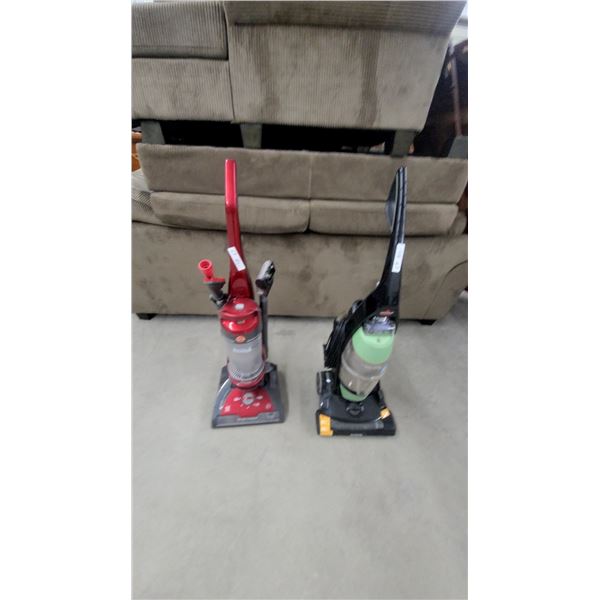 Hoover WindTunnel 2 Bagless Upright Vacuum and Bissell Total Reach Upright Vacuum 2x