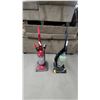 Image 1 : Hoover WindTunnel 2 Bagless Upright Vacuum and Bissell Total Reach Upright Vacuum 2x