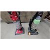 Image 3 : Hoover WindTunnel 2 Bagless Upright Vacuum and Bissell Total Reach Upright Vacuum 2x