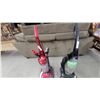 Image 4 : Hoover WindTunnel 2 Bagless Upright Vacuum and Bissell Total Reach Upright Vacuum 2x