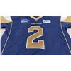 Image 4 : Reebok CFL Winnipeg Blue Bombers #2 Jersey, 2013 Inaugural Season, Size Extra Large