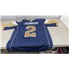 Image 6 : Reebok CFL Winnipeg Blue Bombers #2 Jersey, 2013 Inaugural Season, Size Extra Large