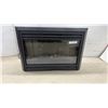 Image 1 : ClassicFlame MFB25WSTBL-1 Electric Fireplace Insert with Faux Logs and Glass Front