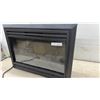 Image 5 : ClassicFlame MFB25WSTBL-1 Electric Fireplace Insert with Faux Logs and Glass Front