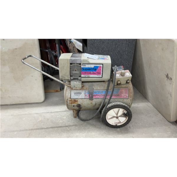 Campbell Hausfeld Super Pal 1 1/2 Horsepower Portable Electric Air Compressor