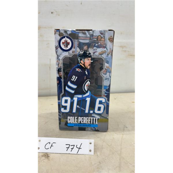 Cole Perfetti Winnipeg Jets Number 91 Bobblehead Commemorating May 4, 2025 Goal