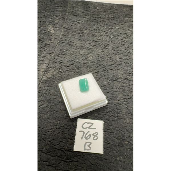 6.9-Carat Natural Untreated Emerald, Oval Cut, 9.1 x 13.1 Millimeters